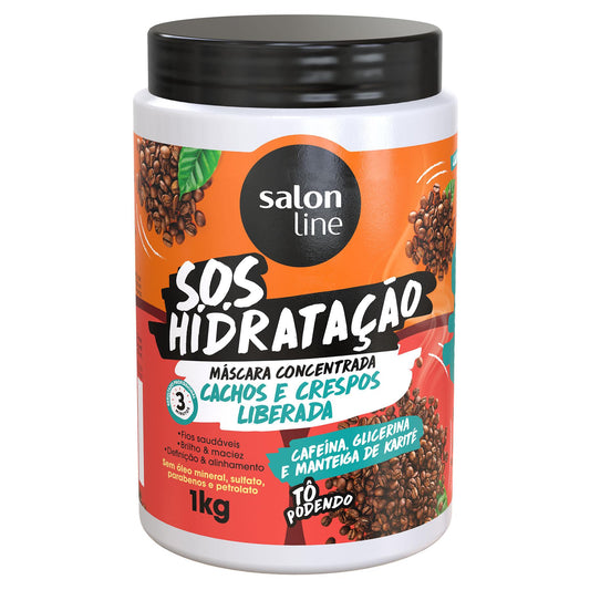 Mascarilla de cafe para cabellos rizados secos y maltados, úsala en cabellos ondulados, crespos y afros, encuéntrala en nuestra tienda para rizos. productos cabello afro, productos para cabello seco