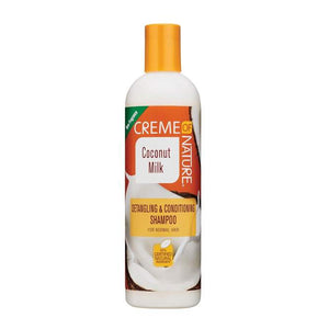 CREME OF NATURE - SHAMPOO COCONUT MILK  champú hidratante