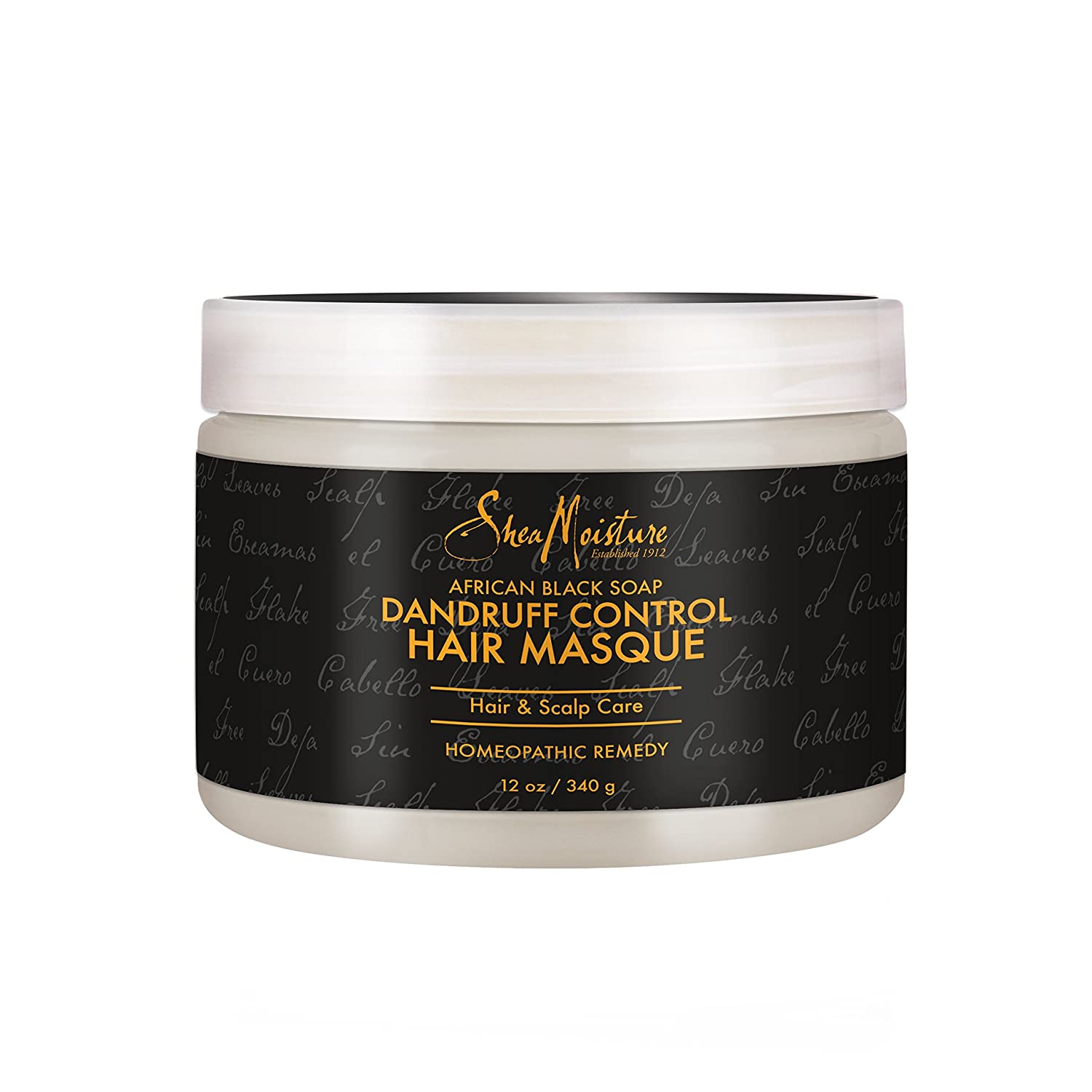 SHEA MOISTURE - AFRICAN BLACK SOAP MASQUE mascarilla purificante de jabón negro africano