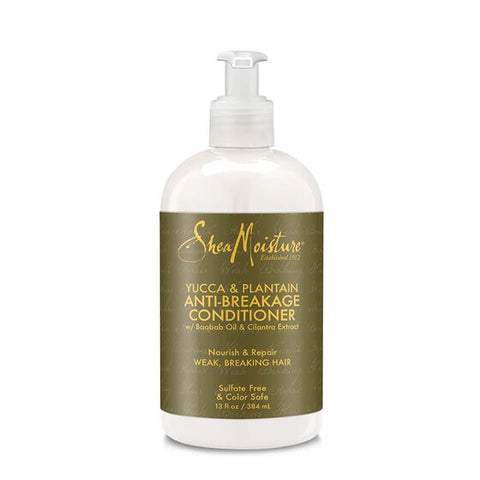 SHEA MOISTURE - YUCCA PLANTAIN CONDITIONER fortificante y anti-ruptura